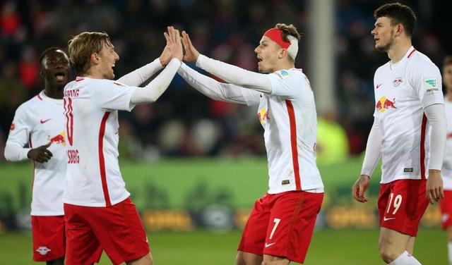  莱比锡RB客场逆转勒沃库森展现顽强斗志